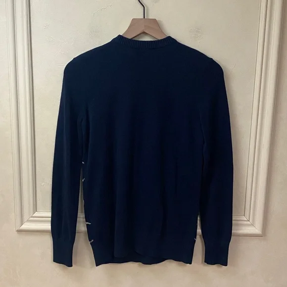 Lauren Ralph Lauren Chain Print Crewneck Sweater - Picture 3 of 7